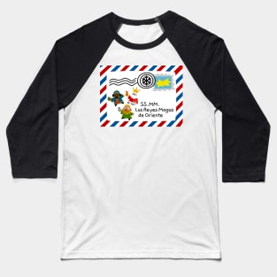 Carta A Los Reyes Magos Baseball T-Shirt